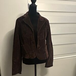 Women's Brown Corduroy Jacket